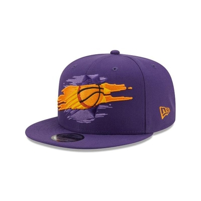 Phoenix Suns Gorra | New Era NBA Logo Tear 9fifty Snapback Cap Mexico - Morados